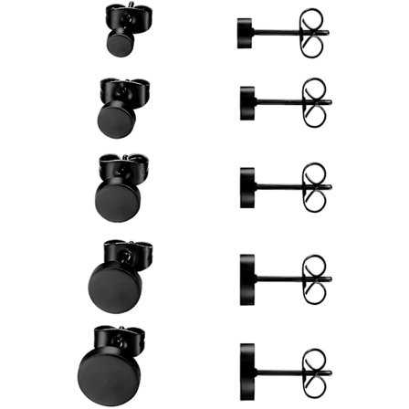 Handgjorda örhängen Runda Ice-matt | Perfekt present