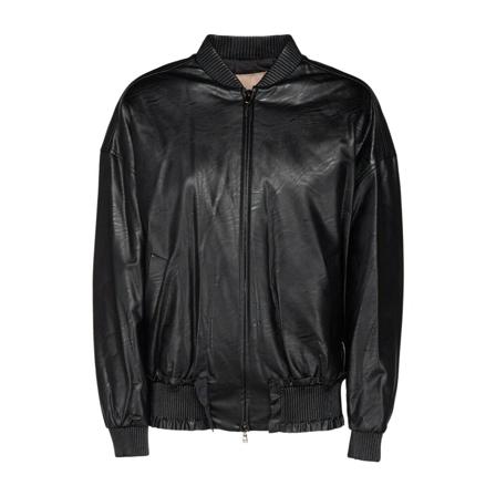 Twinset, Bomber Jackets Zwart, Dames, Maat:M