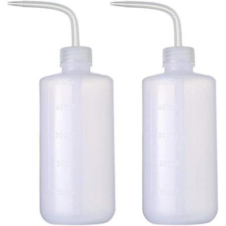Tatuointipesupullo - 2 kpl 500 ml taloudellinen muovinen puristuspullo, ZQKLA