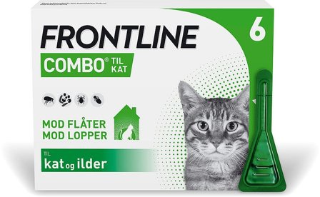 Frontline Combo Kat og Ilder 6 stk, Tøj & Bolig, Flåter & Lopper, Flåt- Og Loppemiddel Til Katte