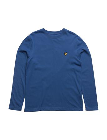 Classic L/S T-Shirt Langærmet T-shirt Blå Lyle & Scott Junior