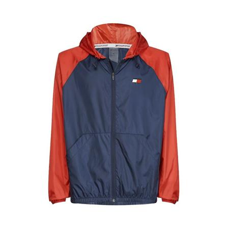 Tommy Hilfiger, Light Jackets Niebieski, Mężczyzna, Rozmiar: S