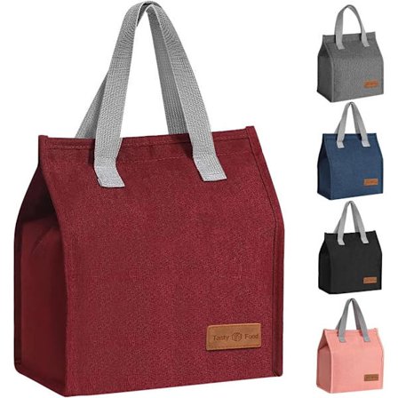 Matbokser for kvinner og menn, bærbar isolert matboks, vanntett lekkasjesikker matboks tote bag for barn jenter gutter voksne