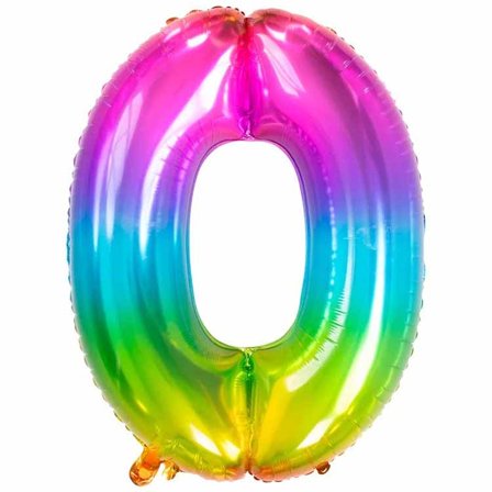 Numeroilmapallo Yummy gummy 81 cm (numero 0)