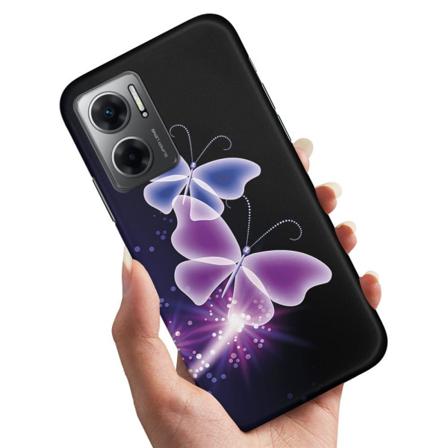 Xiaomi Redmi 10 5G - Kuoret/Suojakuori Violetit Perhoset
