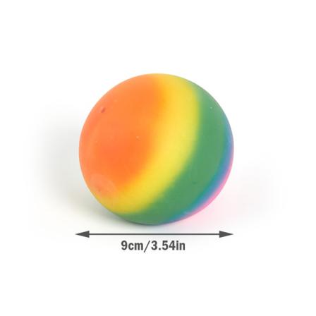 Creative Colorful Vent Ball Hand Squeez Män Och Kvinnor Decompres
