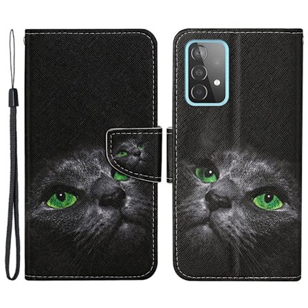 Wonderland Samsung Galaxy A33 5G Läppäkotelo - Cat's Eye