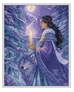 Broderikit Tavla Arktisk förförerska