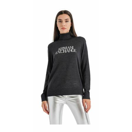 Armani, Turtlenecks Grijs, Dames, Maat:L