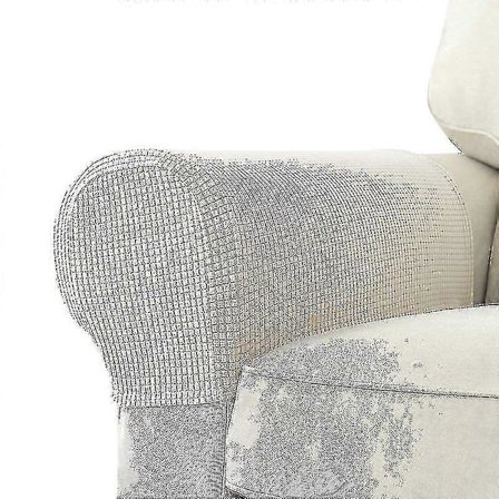 2 st Stretch Armstödsöverdrag Spandex Jacquard Armöverdrag Mjuka och Elastiska Skydd för Stolar Soffa Armstol Överdrag Recliner Soffa