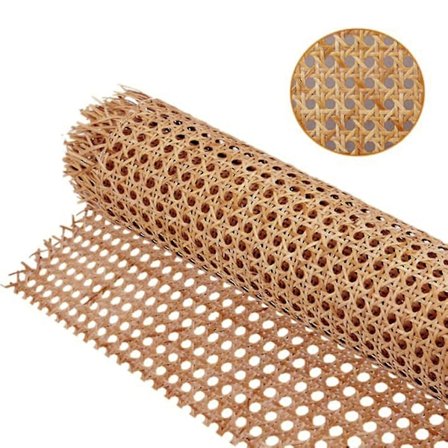 1 Rulle Rattan Net Uden Grater Stærk DIY Rattan Møbeldekoration Ingeniørnet Rattan Net Til Daglig Brug-hy
