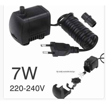 Pumpar Nedsänkbar Vattenpump Hydroponisk För Akvarium Klippträdgårdsfontän Fiskdamm Tank 220 - 240v 50hz