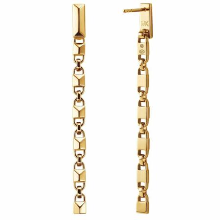 Michael Kors Earrings Gul, Dame Øreringe, Størrelse: ONE Size
