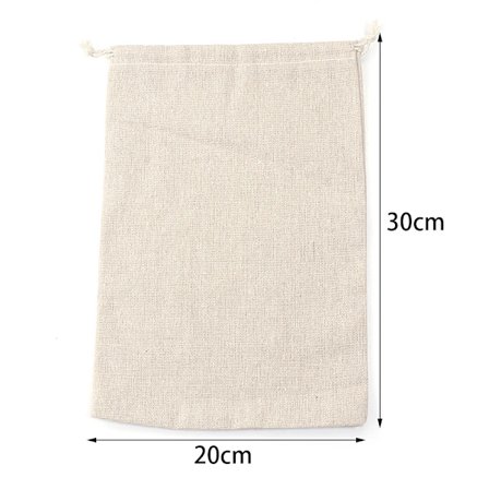 5-10 st Bomullspåsar Present Dragsko Väska Presentförpackning Påsar Present Linne Påsar Smycken Display Jul Bröllop Säck Säckvävspåse