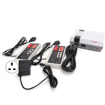 Spilkonsol Mini TV Videospil Controller Klassisk HD Multimedia Interface Håndholdt Spilkonsol 110‐240VUK Stik