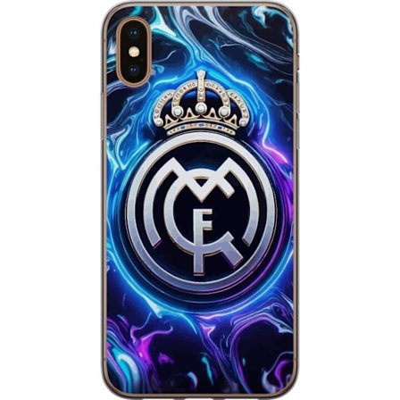 Kompatibelt Mobildeksel til Apple iPhone XS Max Real Madrid