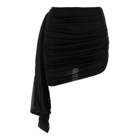 Andrea Adamo Short Skirts Sort, Dame