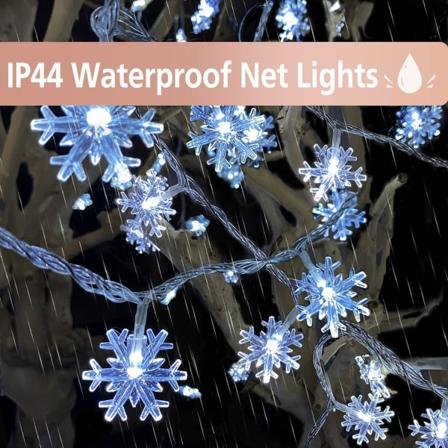 80 LED Jouluhiutale Valojuova, 32 Jalkaa Sisätiloihin
