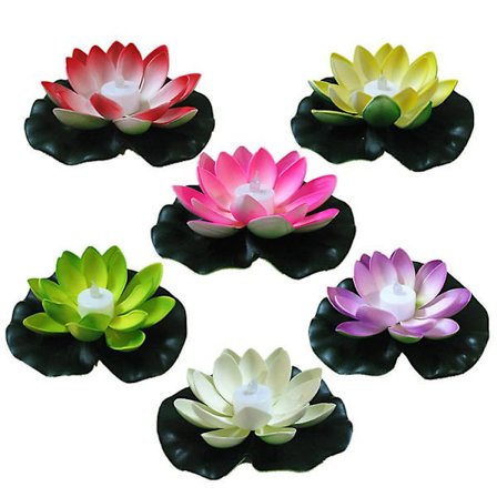 Leijuva lyhty Led Lotus Lotus-lamppu, siunaus- ja toivomuslamppu, Eva-materiaali, amfibiotyyppi