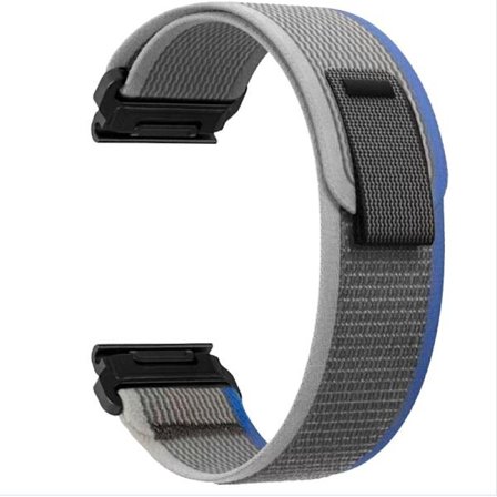 Snabbkoppling Nylon Klockarmband för Garmin Fenix 8/7X Pro/6X5X965 20 mm