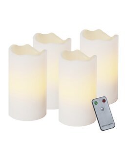 Star Trading LED Pöytäkynttilä Valkoinen