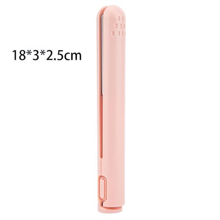 Rettetang for kort hår, USB-oppladbar, for alle hårtyper, ultra-glatte og skinnende resultater