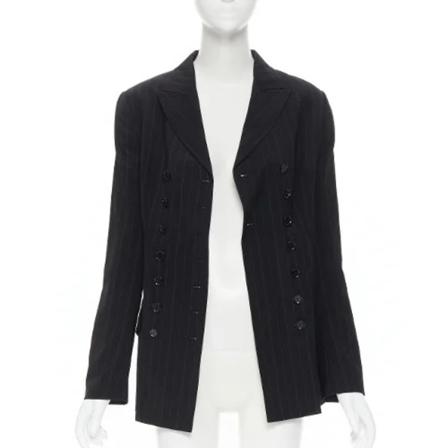 Dolce & Gabbana Pre-owned Pre-owned Jas , Zwart , Dames , Maat: M