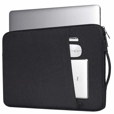 Laptop Sleeve 14,1 tum/15,4 tum canvas Svart Sort