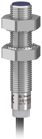 Telemecanique XS108BHNAL2 Givare induktiv, 42 mm, Elfördelning & strömförsörjning