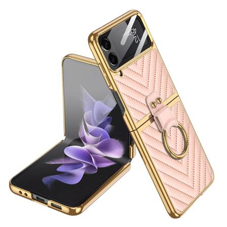 Gkk Galvaniserat Läderfodral För Samsung Galaxy Z Case