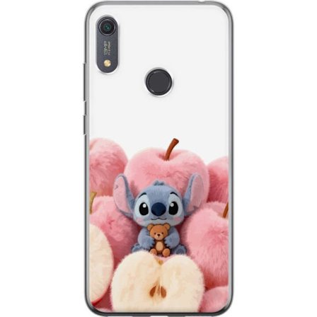 Kompatibelt Mobildeksel til Huawei Huawei Y6s (2019) Fargerikt kollasj med futuristiske jente grupp karakterer, hjerter og glitter i moderne pop og k