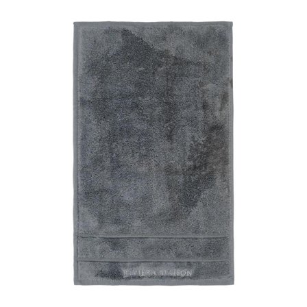 Riviera Maison Hotel Håndkle 50x100cm Antrasitt
