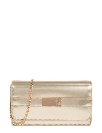 Th Heritage Lrg Flap W/Chain Go Gold Tommy Hilfiger