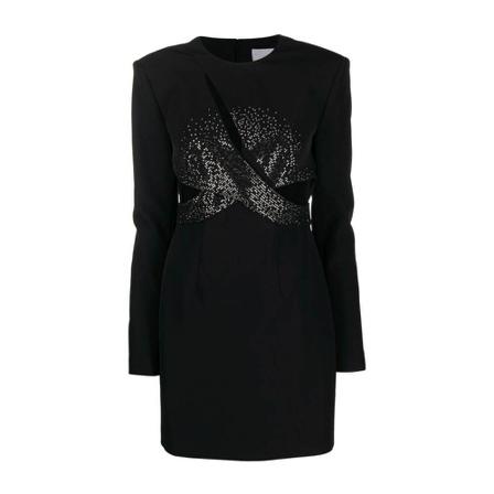 Genny, Short Dresses Zwart, Dames, Maat:S