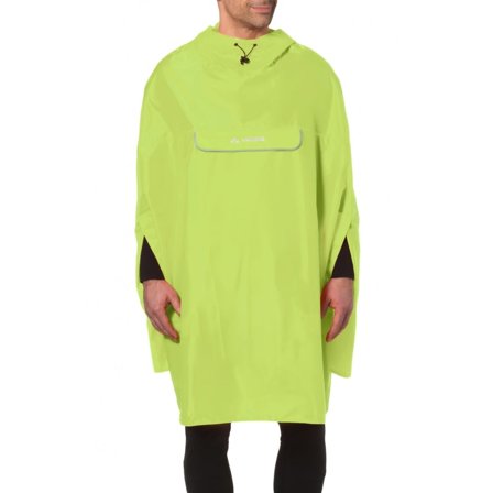 VAUDE Valdipino Poncho Men rain jackets Yellow XXL