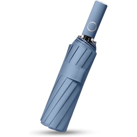 Bærbar Rejse Paraply - Vindtæt, Stærk og Kompakt Paraply til Vind og Regn