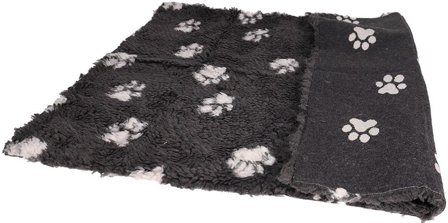 Active Canis Vetbed 100x150 cm Large Grey with Paws - Tyynyt & Peitteet