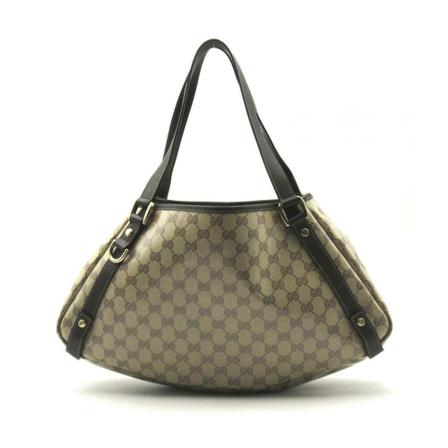 Gucci Vintage, Pre-owned Shoulder Bag Grijs, Dames, Maat:ONE Size