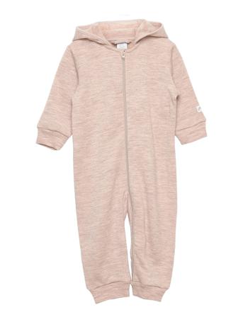 Overall Wool Brushed Langærmet Body Lyserød Lindex