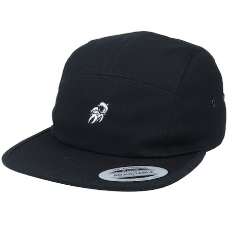 Iconic - Schwarz 5panel Cap - Tiny Astronaut Black 5-Panel @ Hatstore