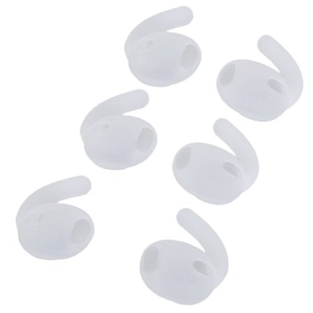 3 Par Silikon Ørepropper Ørekroker For Buds Ørepropper Svettebestandig