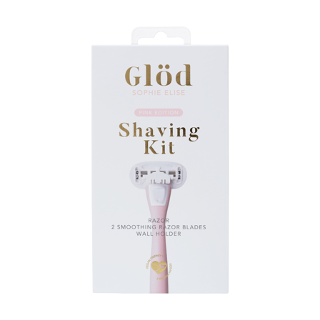 Glöd Sophie Elise Shaving Kit Pink, 1 sett