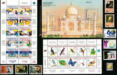 Uruguay, Venezuela - Frimærkepakke - Postfrisk