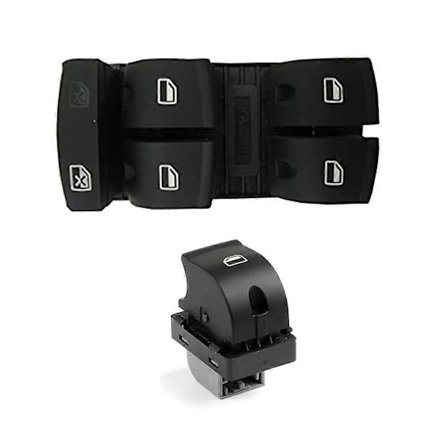 Auton sähköinen pääikkunan nostimen ohjauskytkin Ikkunan ohjauskytkin Kytkinpainike A6 4F09598:lle