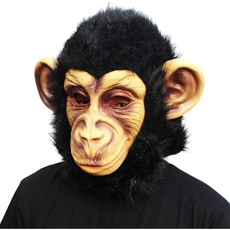 Animal Mask Monkey Mask Nyhet Halloween Kostym Party Djurhuvud