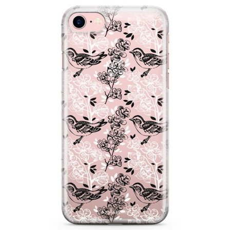 Bjornberry iPhone 7 TPU Skal - Fåglar