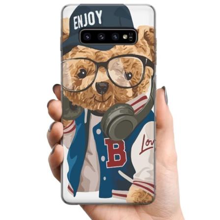 Samsung Galaxy S10 TPU Matkapuhelimen kuori Muodikas Karhu