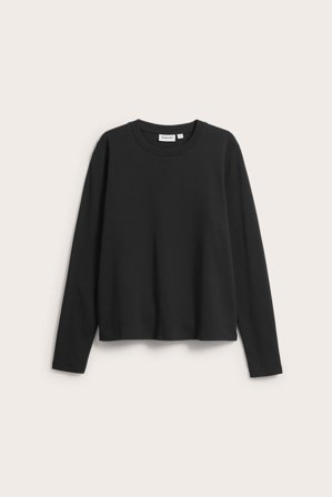 Kappahl | Enkel topp med lange ermer | Svart