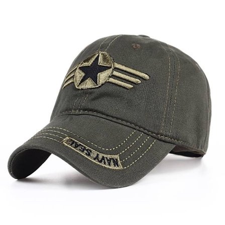 Flygvapnets femstjärniga amerikansk Camo Jakt Camo Casual Hat