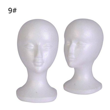 Head Model Foam Mannequin 9 9